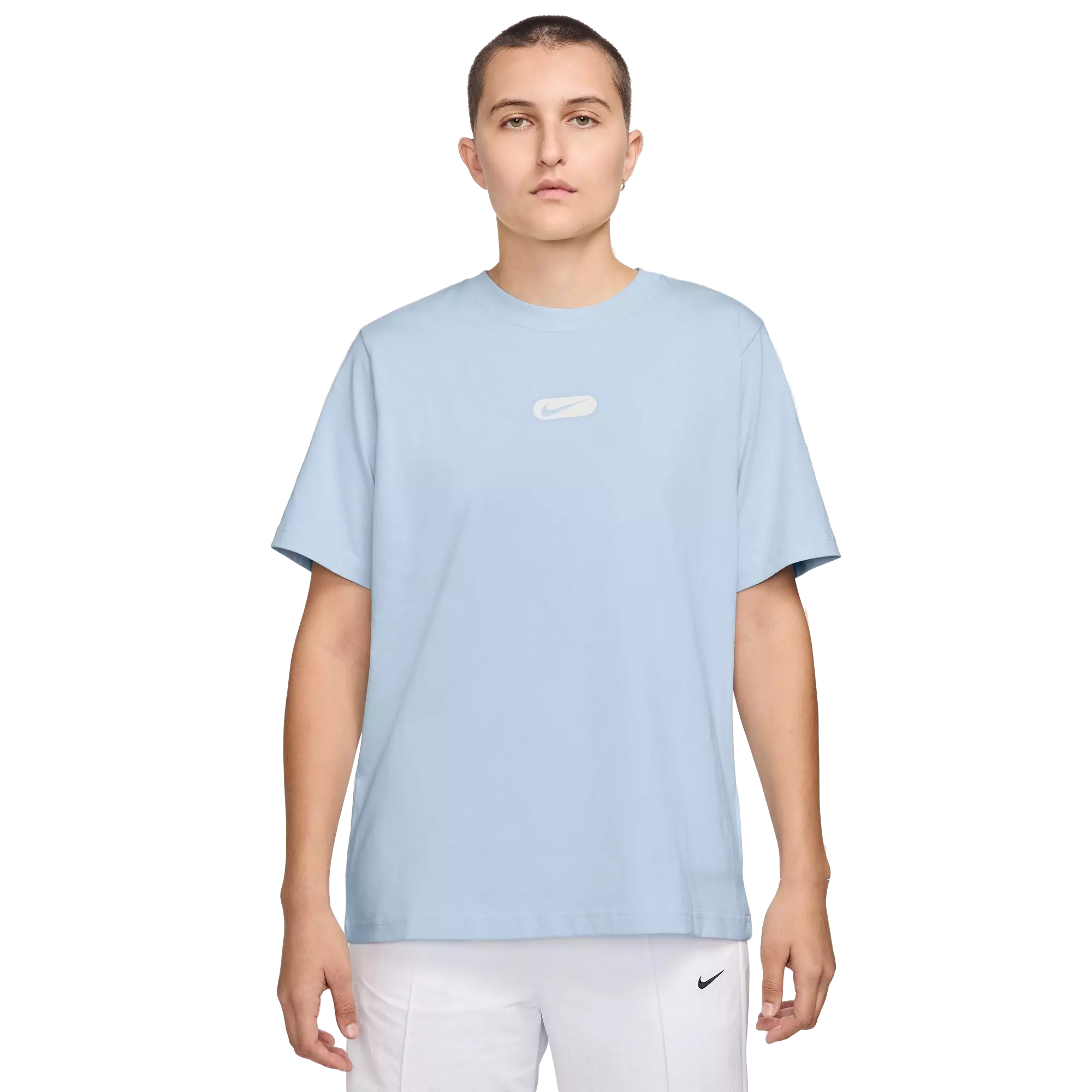 ★ Nike★ Sportswear Club Short Sleeve T-Shirt W Blue Tint Nike Men's Sportswear Club T-Shirt Short Sleeve Crew Neck